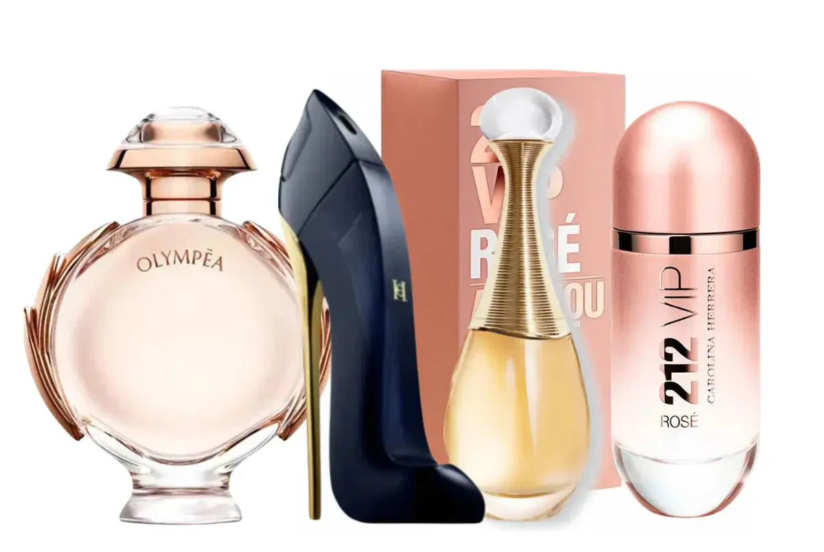 Set od 4 parfema | Good Girl, Olympea, Jadore, 212 Vip Rosé